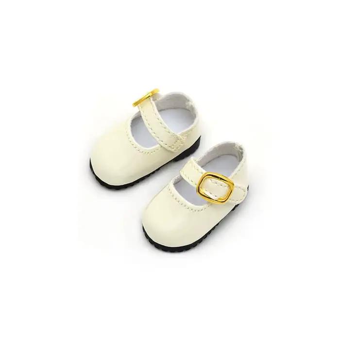 Chaussures en cuir pour poupées BJD, 6 points, longueur des pieds 4cm 5cm 30cm, petites chaussures, baskets, accessoires pour filles, jouets de bricolage